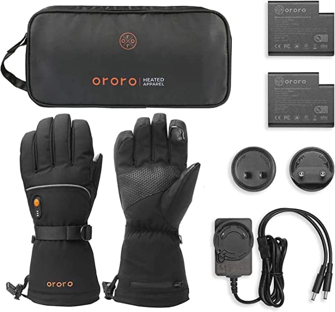 Whats included with Ororo heated gloves