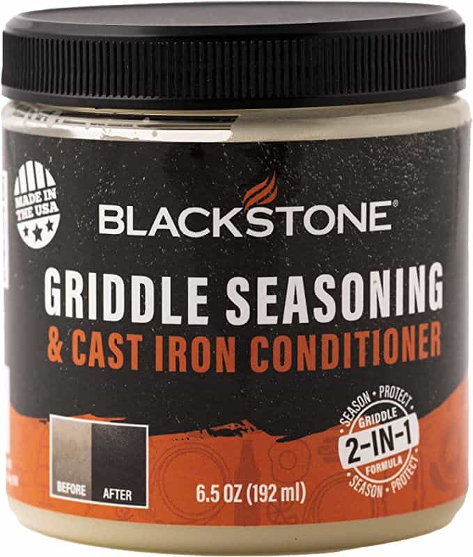 Blackstone Griddle seasoning