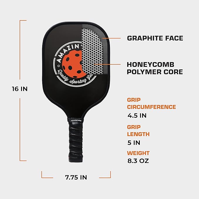 amazin aces pickleball paddle info