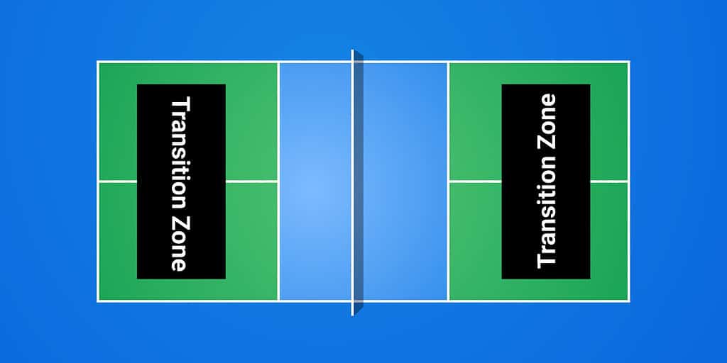 pickleball transition zone