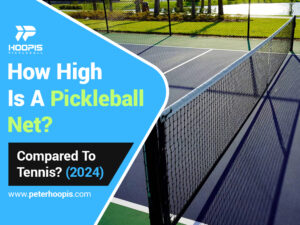 how high is a pickleball net