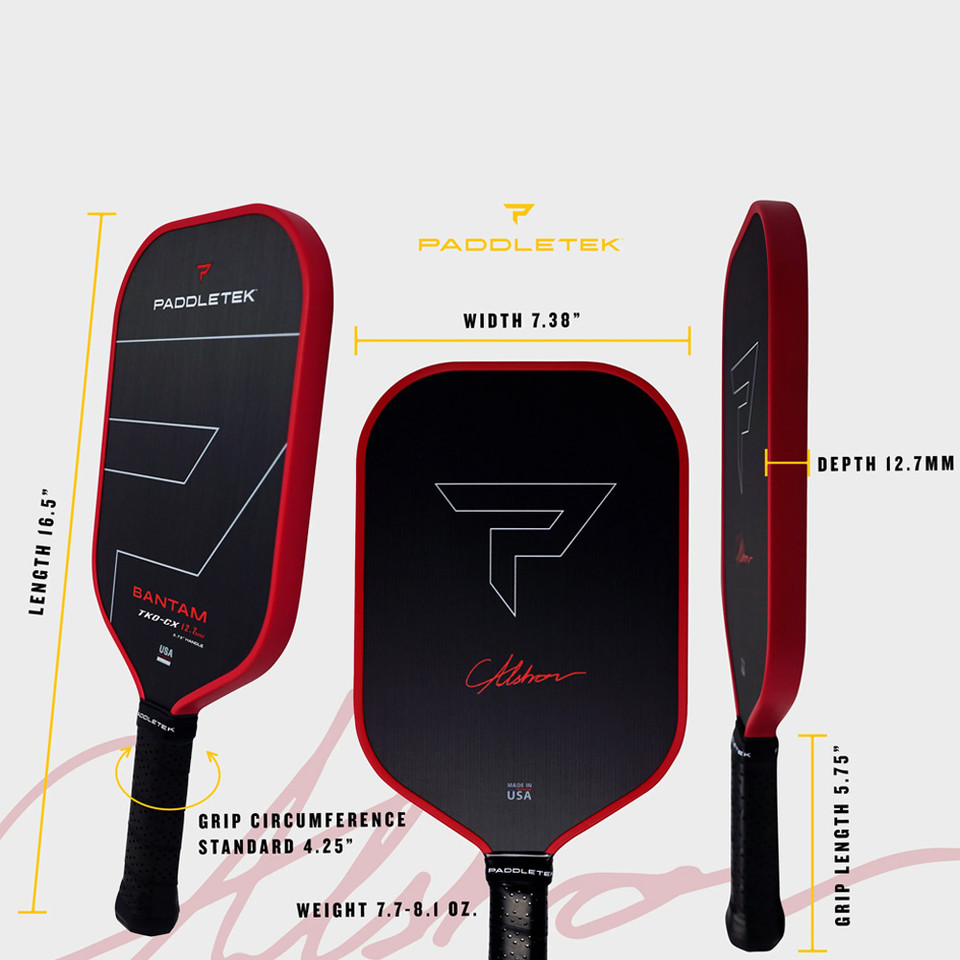 paddletek tko measurements