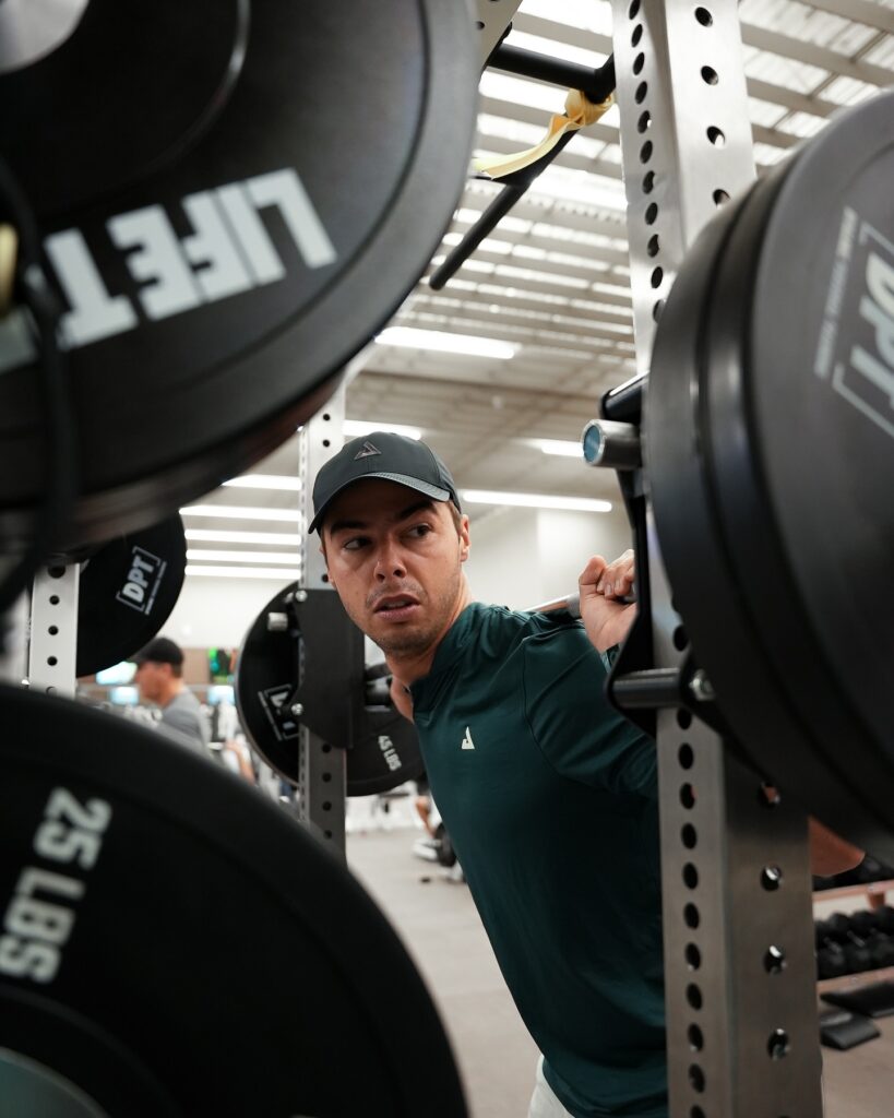 ben johns lifting weights