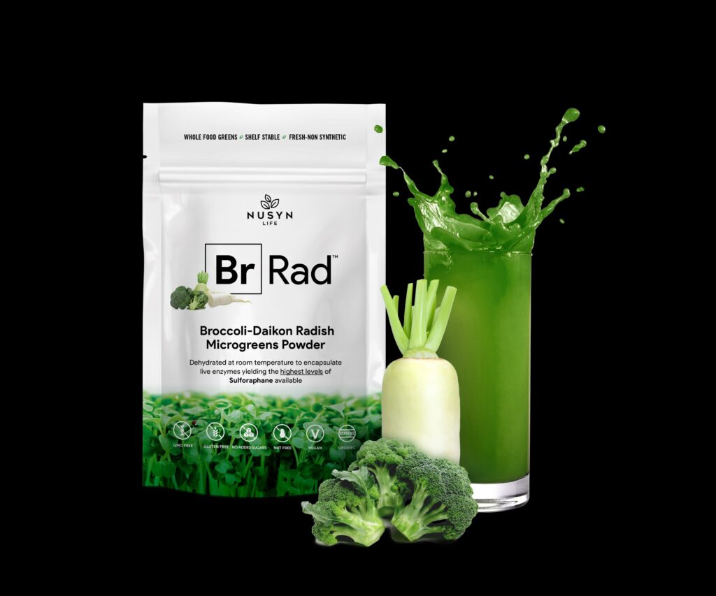 BrRad dehydrated broccoli with sulforaphane